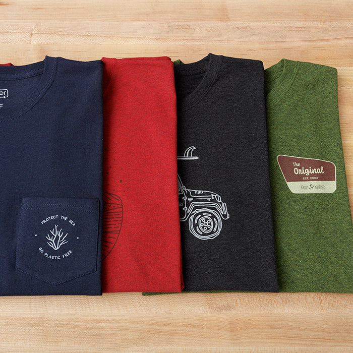 public-lands-t-shirt-z8 klean_shirt_all_designs_outlayed_lifestyle.jpg